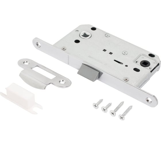 Изображение товара Защелка Аллюр АРТ 5300-P-WC CP хром с фиксатором 14896