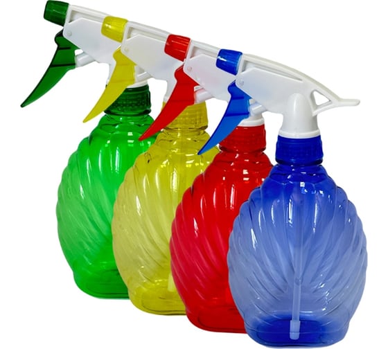 Изображение товара Опрыскиватель Умничка 0,45л ракушка МИКС MPU-222