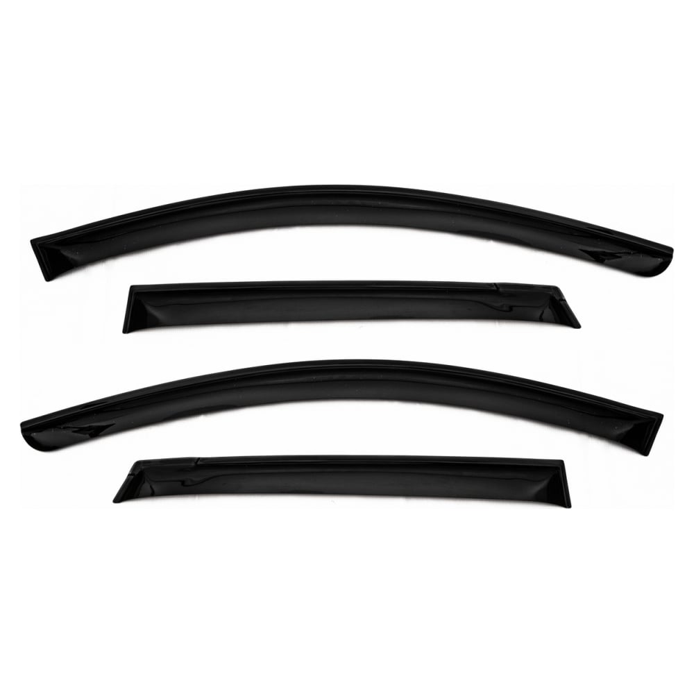 Дефлектор окон Subaru Forester V 2018-, внедорожник, накладной, лента 3 М Rein