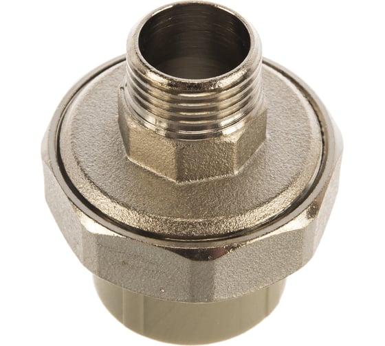 Изображение товара Комбинированная муфта VALFEX PP-R серая, разъемная Дн25х1/2 НР 10156115Г 127-0344