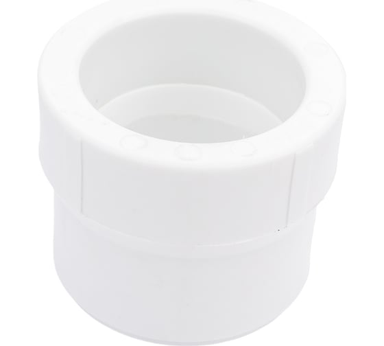 Изображение товара Переходная муфта VALFEX PP-R белая Дн90х75 вн/нр пайка 10009075 127-0294