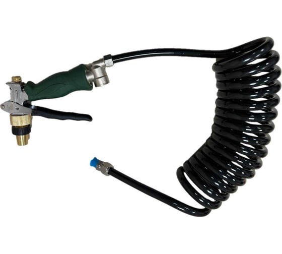 Изображение товара Пистолет подачи сож с регулятором формы воды, штуцером и трубкой OILCOOL SQB-PU1208-4M-SCB02