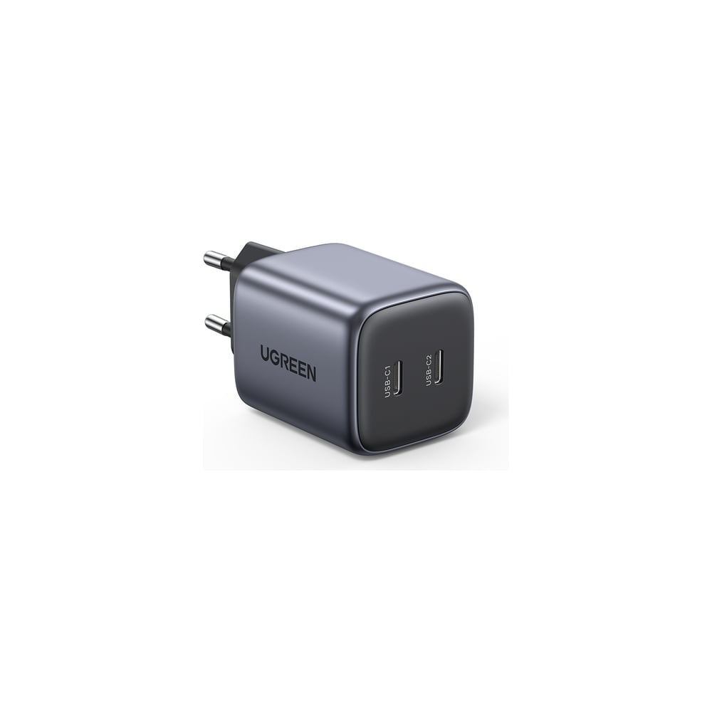Изображение товара Быстрый зарядный адаптер Ugreen Nexode Mini 45W GaN USB-C для Apple Изображение товара Быстрый зарядный адаптер Ugreen Nexode Mini 45W GaN USB-C для Apple
