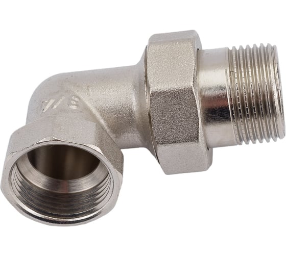 Изображение товара Соединитель СТМ с накидной гайкой, угловой, 3/4", гайка-штуцер CRAE0034