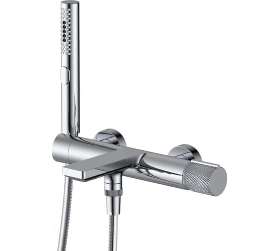 Изображение товара Душевой набор ALLEN BRAU 5.33006-00 LIBERTY смеситель для ванны, излив, хром (314340) 00314340