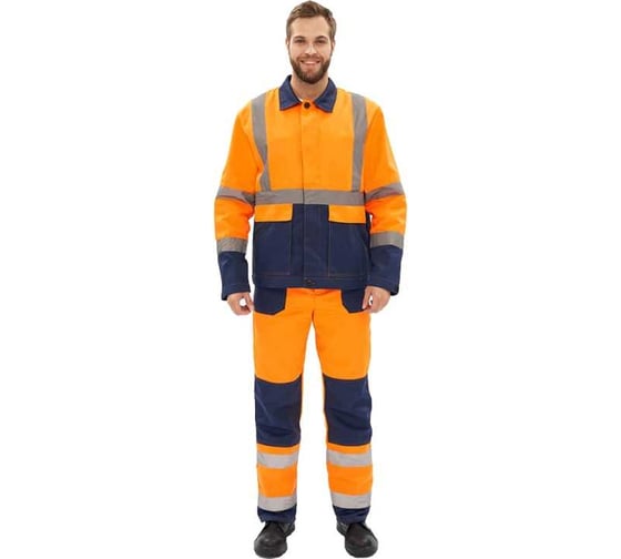 Изображение товара Костюм FORT Скандин к+п к оранж-син р 60-62 170-176 00501463719