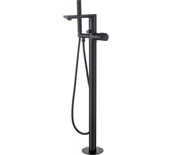 Изображение товара Напольный смеситель ALLEN BRAU 5.33012-31 LIBERTY черный матовый (314353) 00314353