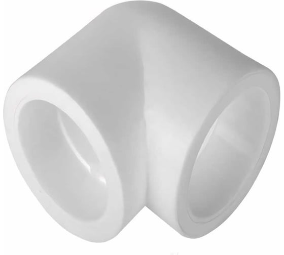 Изображение товара Угольник VALFEX PP-R Дн 63х90°, белый 10108063 127-0579