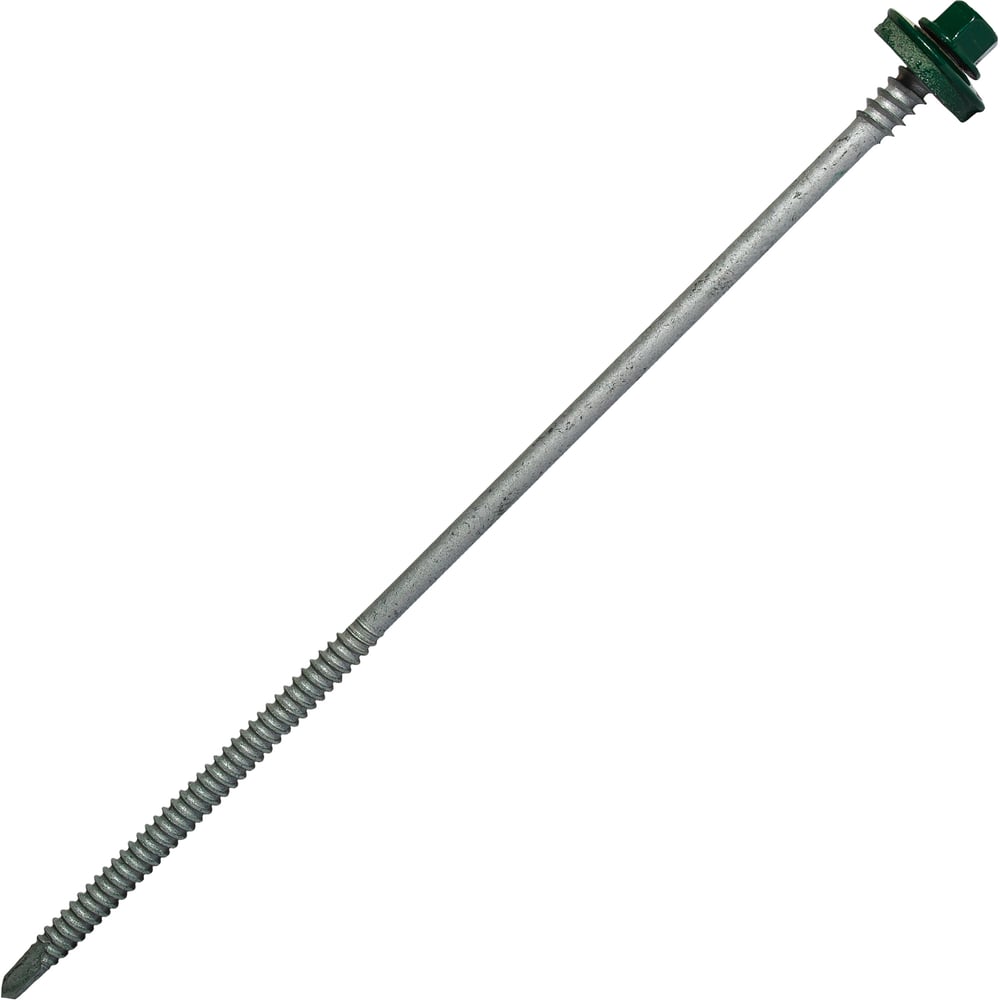 Изображение товара Саморез для сэндвич-панелей HARDWEX HWX5-P10-6.3/5.5x240 мм RAL 6005 50 шт