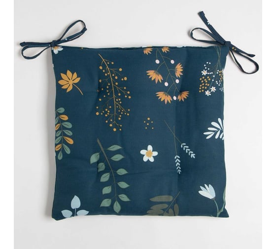 Изображение товара Сидушка на стул Доляна Twilight forest 42x42 см, 100% хлопок, рогожка 164 г/м2 9322524