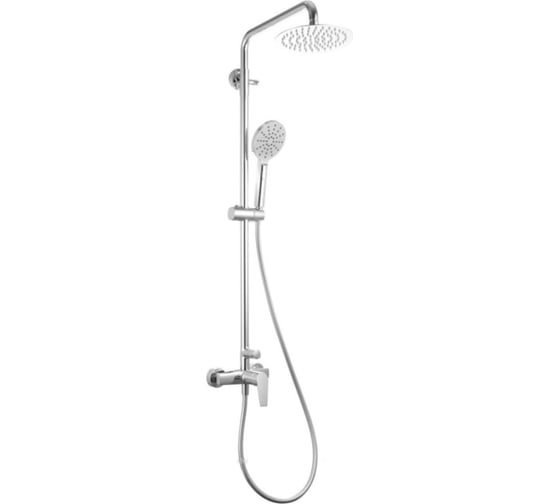 Изображение товара Душевая система ALLEN BRAU 5.E1006-00 ECLIPSE верхний душ, ручной душ, без излива, хром (314331) 00314331