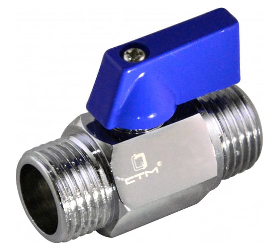 Изображение товара Шаровой кран для воды СТМ 1/2", ш/ш, флажок, хром CWMMM012