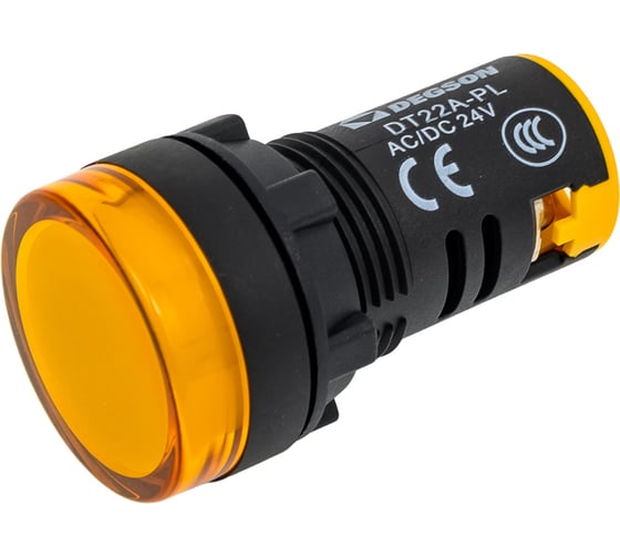 Изображение товара Лампа Degson 24vdc, желтая DT22A-PL/YEAC/DC24VS