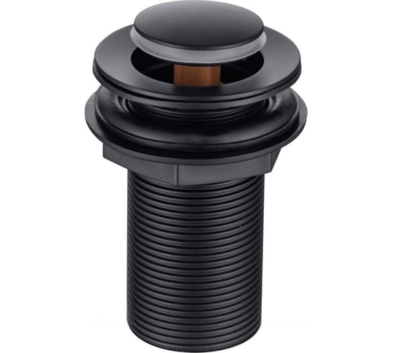 Изображение товара Донный клапан ALLEN BRAU 5.E1009-31 ECLIPSE 1 1/4 , без перелива, сталь/abs, черный матовый (323721) 00323721