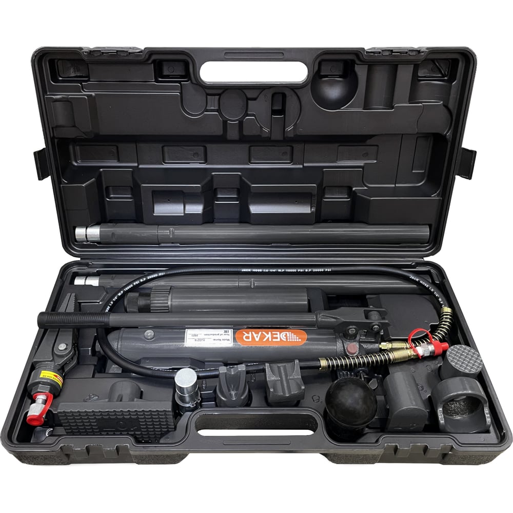 Изображение товара Гидравлический набор DEKAR для правки кузовов 10 тонн HJ0214