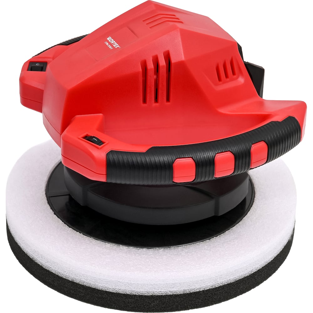 Изображение товара Аккумуляторная полировальная машина WORTEX CPM 2518 E 18 В 250 мм для бытовых работ