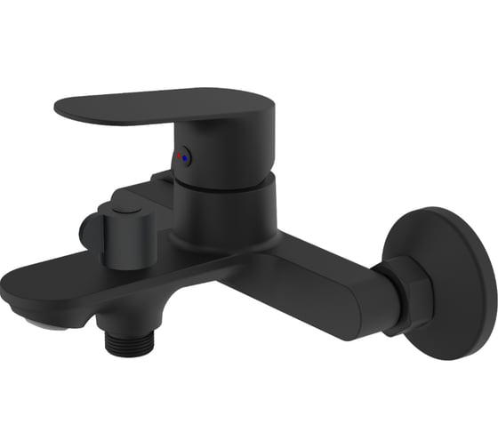 Изображение товара Смеситель для ванны VODA "Shore Black" короткий излив SHR54B