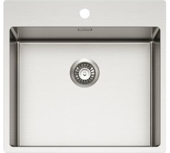 Изображение товара Мойка для кухни ALVEUS NOX 120 BRS 540x515x200 в комплекте с интегрированным сифоном 1149937