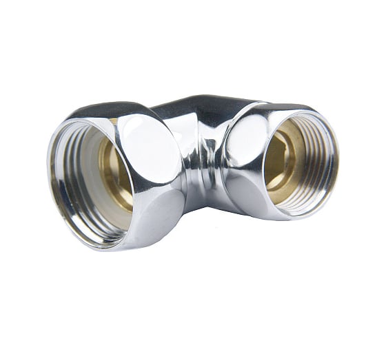 Изображение товара Уголок СТМ ТЕРМО гайка-гайка 1" х 3/4", для полотенцесушителя  хромированный CPLF0134