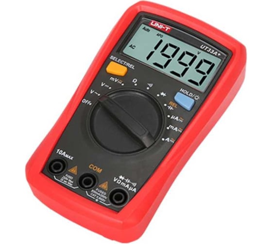 Изображение товара Портативный мультиметр UNI-T UT33A+ 13-0055 00-00001500