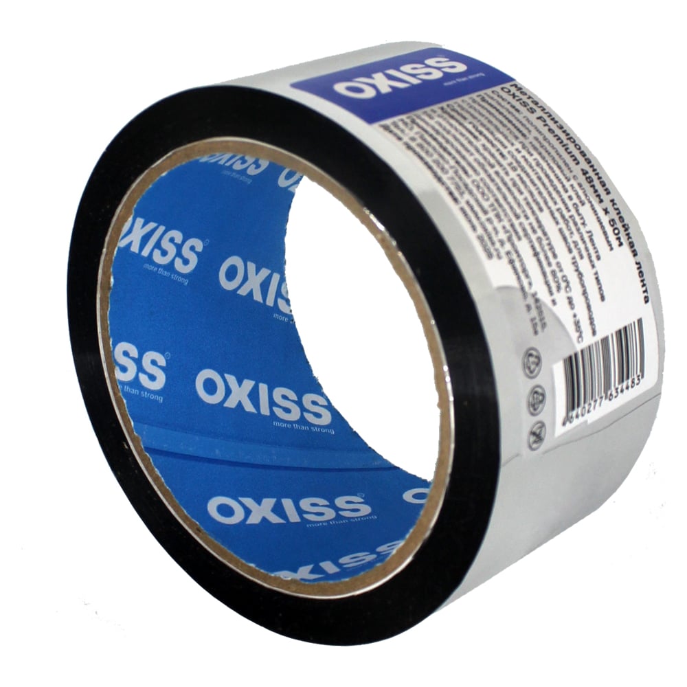 Изображение товара Металлизированная клейкая лента Oxiss 48/50 для пароизоляции и защиты
