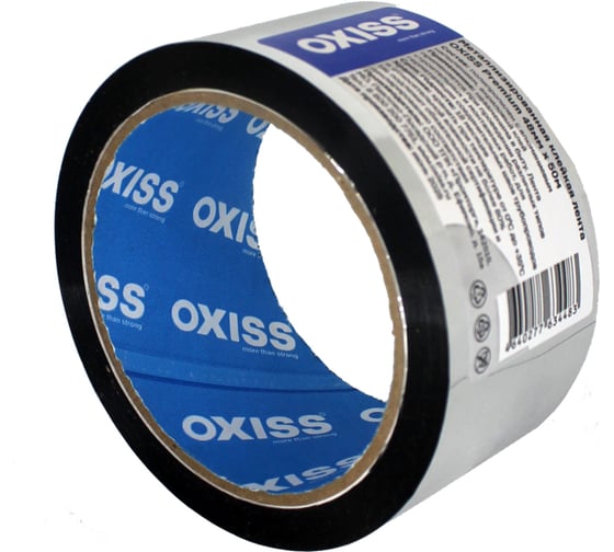 Изображение товара Металлизированная клейкая лента Oxiss Premium 48мм х 50м 4640277634483