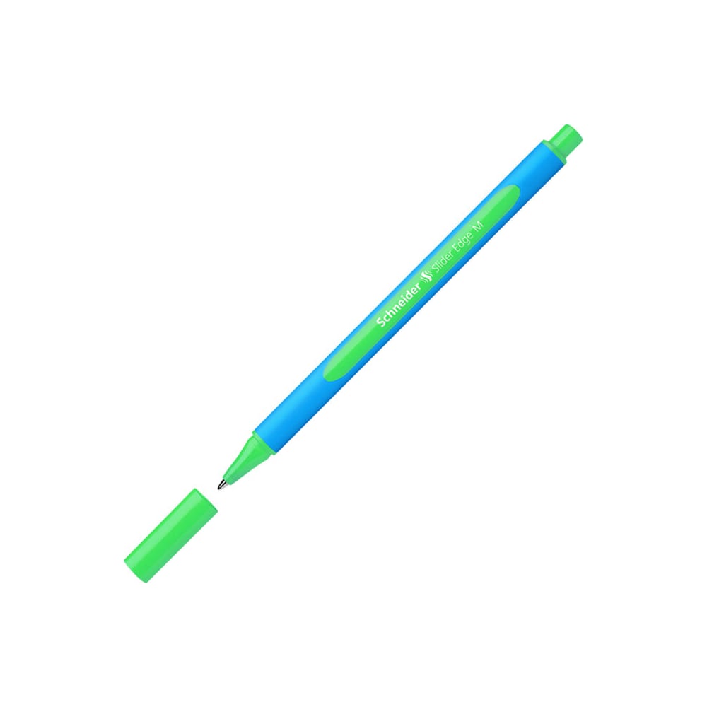 Изображение товара Ручка шариковая Schneider Slider Edge M зеленая, 1.0 мм, треугольная форма