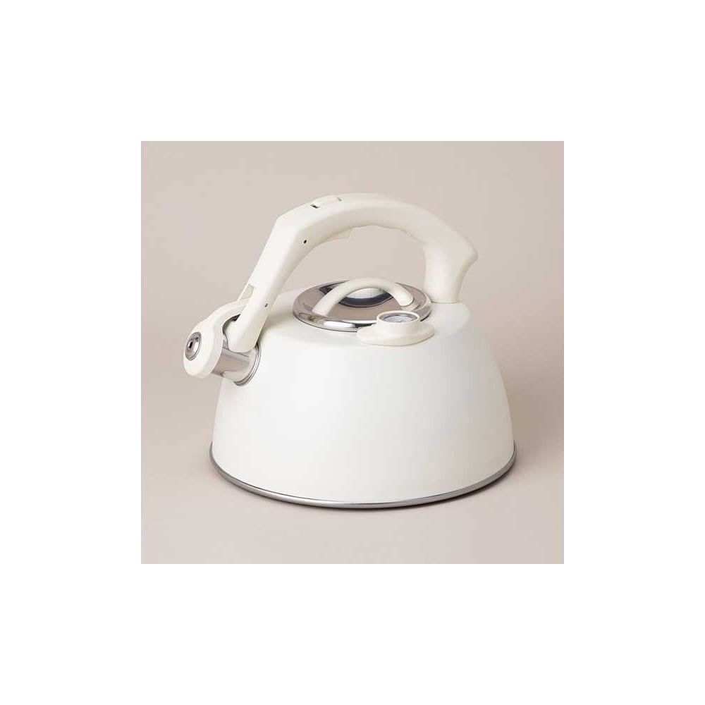 Изображение товара Чайник Agness со свистком серия тюдор 3.0л термоаккумулирующее дноиндукциявстроенный термометр 908-066