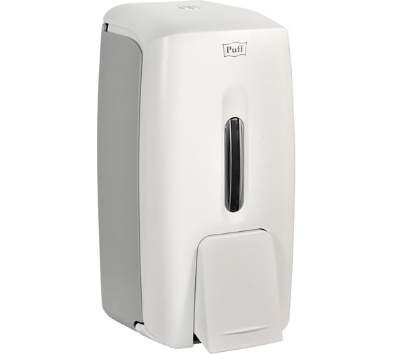 Изображение товара Дозатор для жидкого мыла Puff пластик, белый, 0.8 л 8120 1402.189