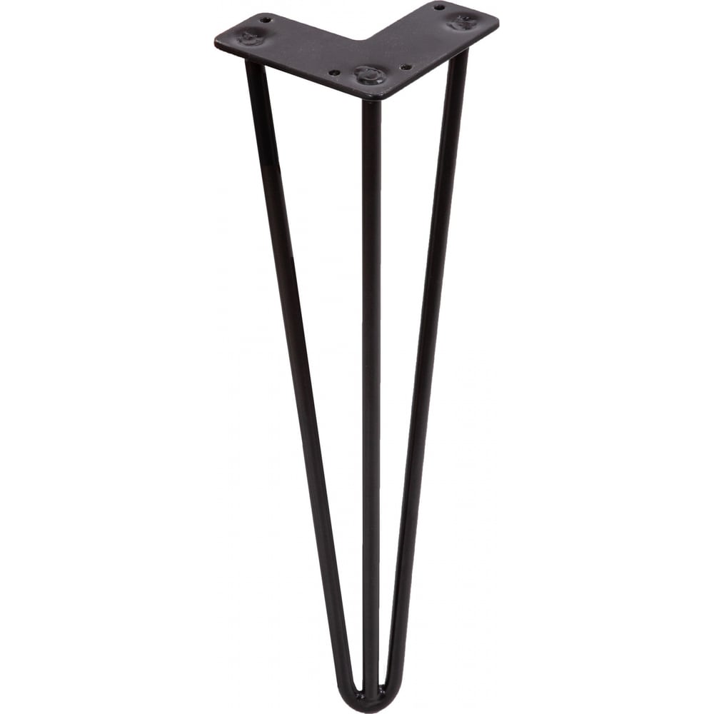 Изображение товара Опора AKS FLASH угловая косая h-410, черная, AK 73290