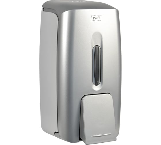 Изображение товара Дозатор для жидкого мыла Puff пластик, хром, 0.8 л 8120S 1402.19