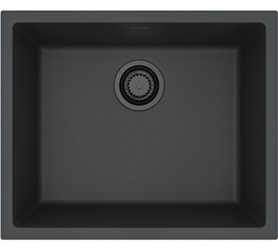 Изображение товара Мойка для кухни ALVEUS OMNI 30 GRANITAL DEEP BLACK-G90 BE 500x450x198 с сифоном 1150057