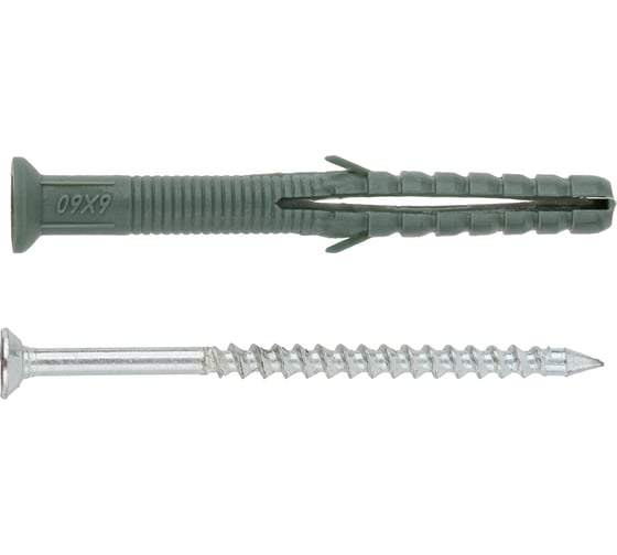 Изображение товара Дюбель-гвоздь КЭС 6x60 мм потайной 150 шт 60100003