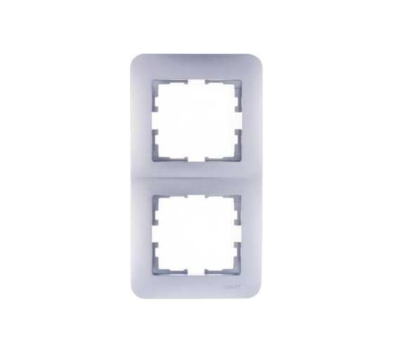 Изображение товара 2-ая вертикальная рамка LEZARD KARINA LIFE б/вст жемчужно-белый перламутр 708-3000-152