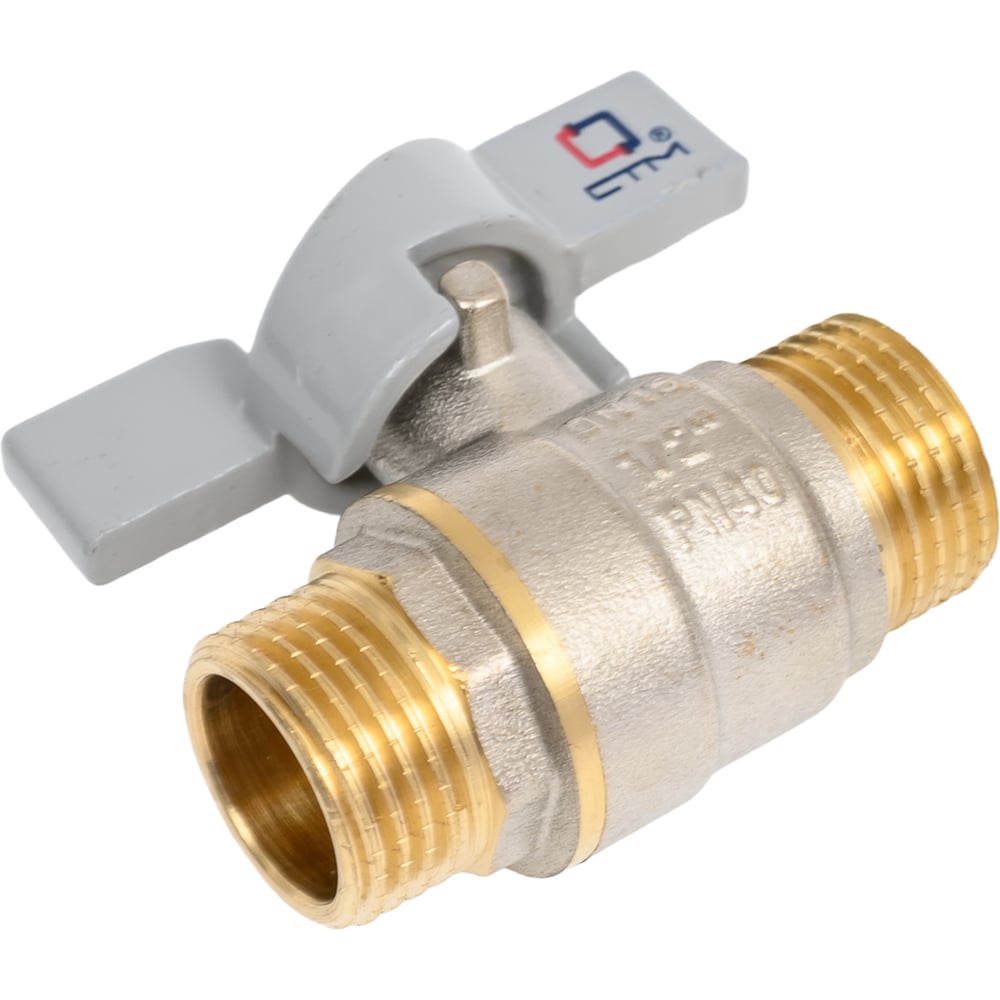 Изображение товара Шаровой кран для воды 1/2 дюйма СТМ СТАНДАРТ латунь с никелированием