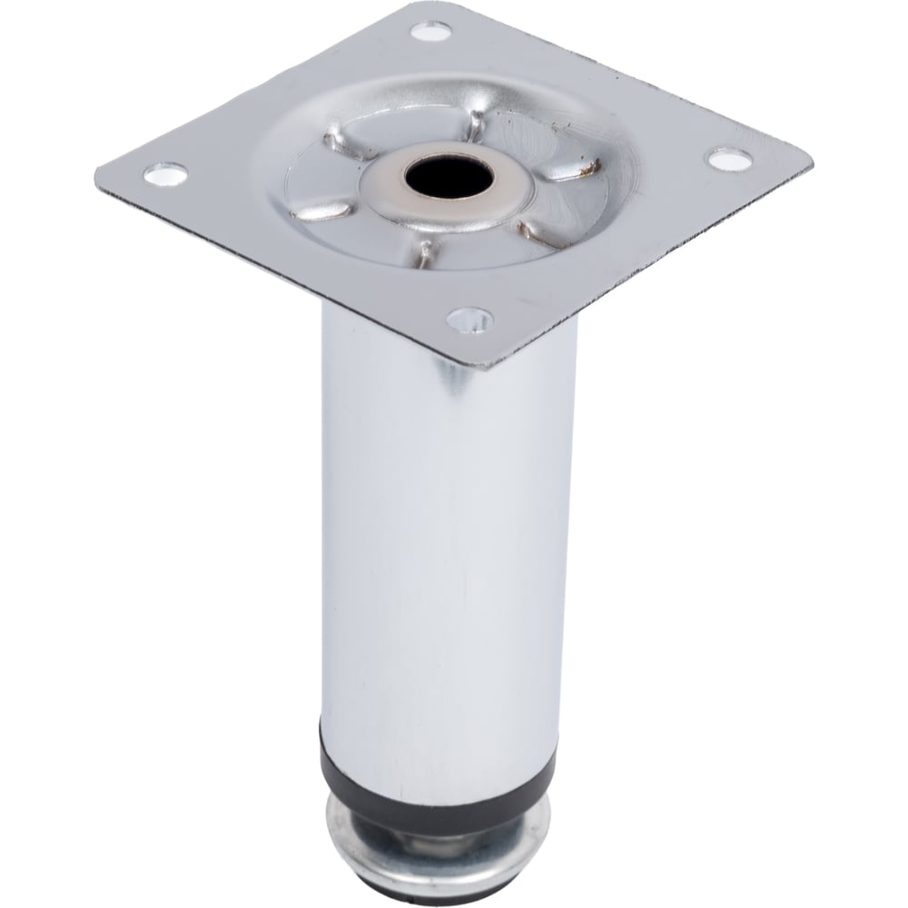 Изображение товара Мебельная опора AKS D-100 хром регулируемая 100 мм надежная прочная сталь