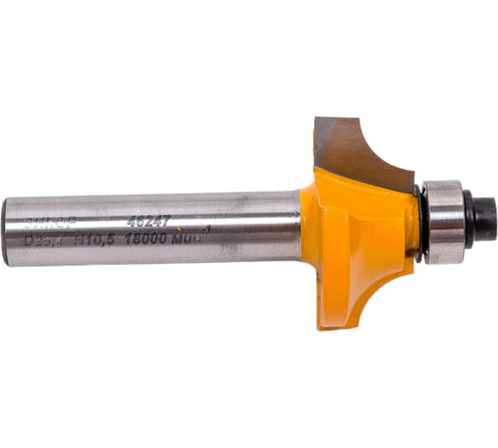 Изображение товара Фреза кромочная калевочная (25.4х10.5 мм; R6.3 мм; хвостовик 8 мм) Энкор 46247