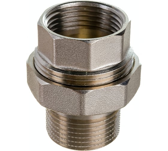 Изображение товара Соединитель СТМ с накидной гайкой, прямой, 1", гайка-штуцер CRAS0001