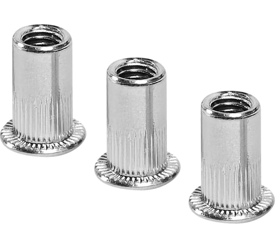 Изображение товара Заклепка резьбовая с плоским бортиком SORMAT М5 1000 шт 9630020525