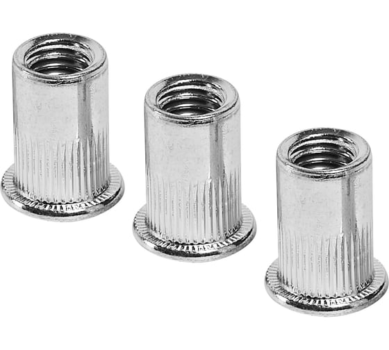 Изображение товара Заклепка резьбовая с плоским бортиком SORMAT М8 500 шт 9630020835