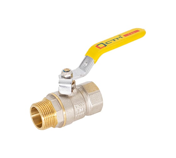 Изображение товара Шаровой кран для газа СТМ ГАЗ 1/2", г/ш, рычаг CGFMH012
