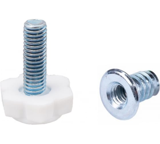 Изображение товара Регулятор уровня AKS М6 муфта регулятора, 10 шт., белый 85191