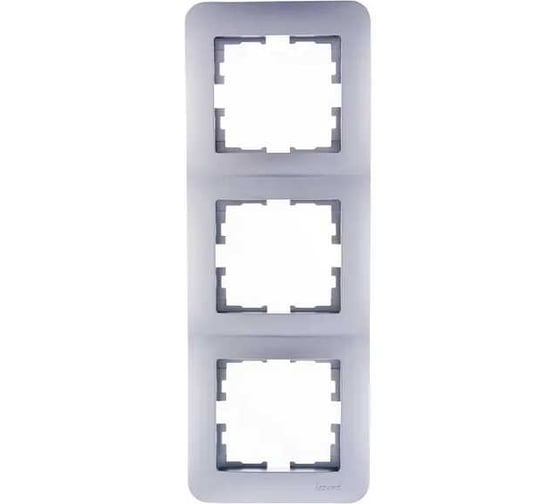 Изображение товара 3-ая вертикальная рамка LEZARD KARINA LIFE б/вст жемчужно-белый перламутр 708-3000-153