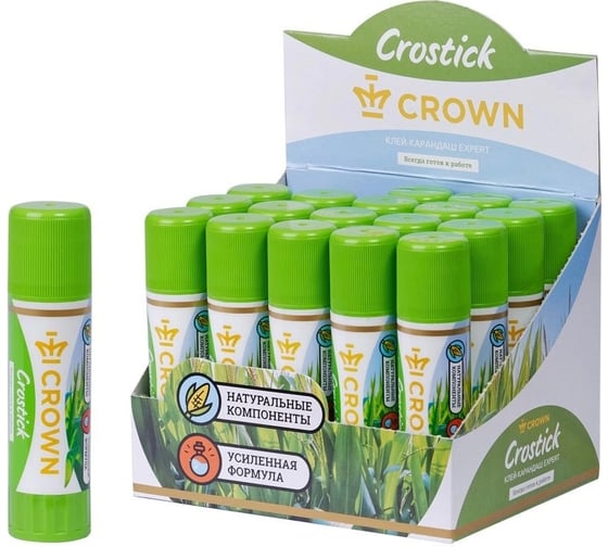 Изображение товара Клей-карандаш Crown Expert 15г, ПВП CG-150