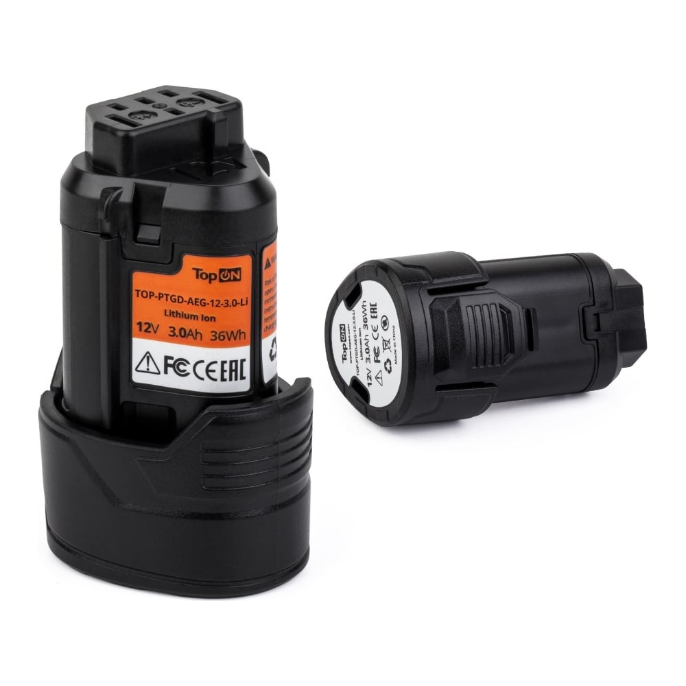 Аккумулятор для электроинструмента AEG L1230 TopOn внешний аккумулятор topon top max2 30000мач black