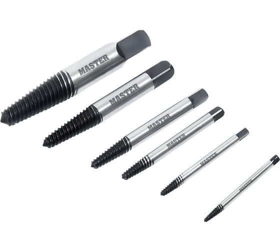 Изображение товара Набор конических экстракторов AIST 6 предметов 1/8-3/4 67310106-M 00-00009520