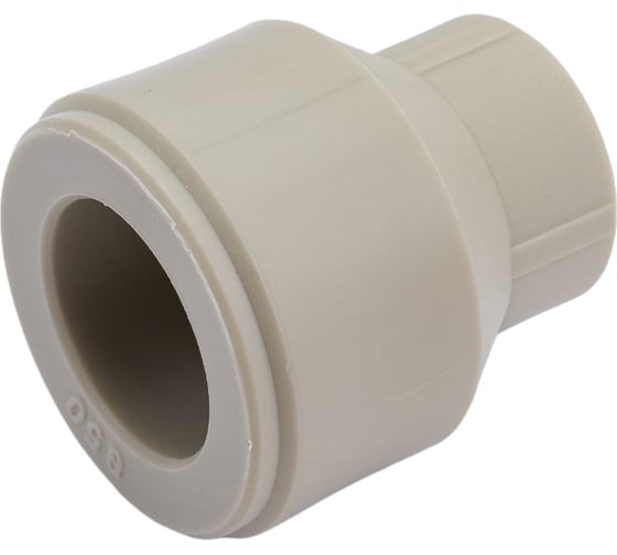 Изображение товара Переходная муфта VALFEX PP-R серая Дн50х25 вн/нр пайка 10005025Г 127-0395