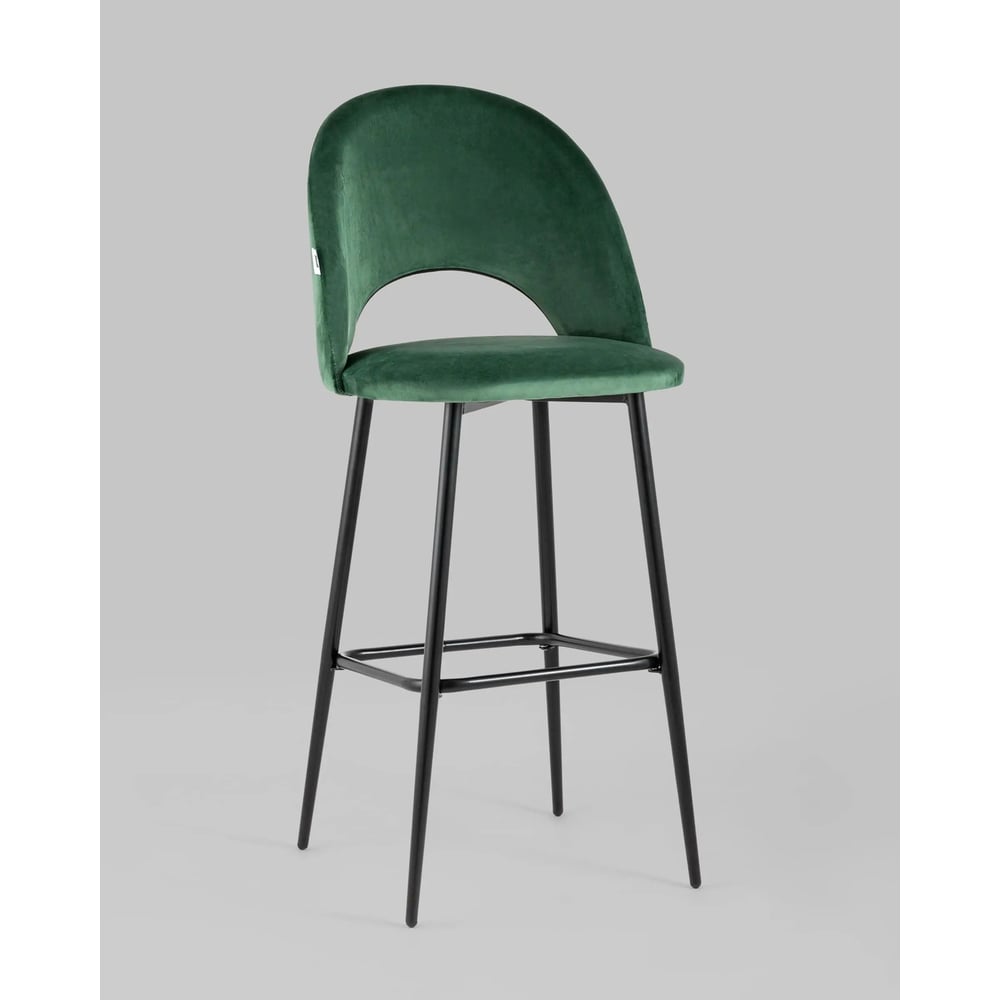 Изображение товара Барный стул Стул Груп Меган велюр зеленый AV 415-H30-08(B)