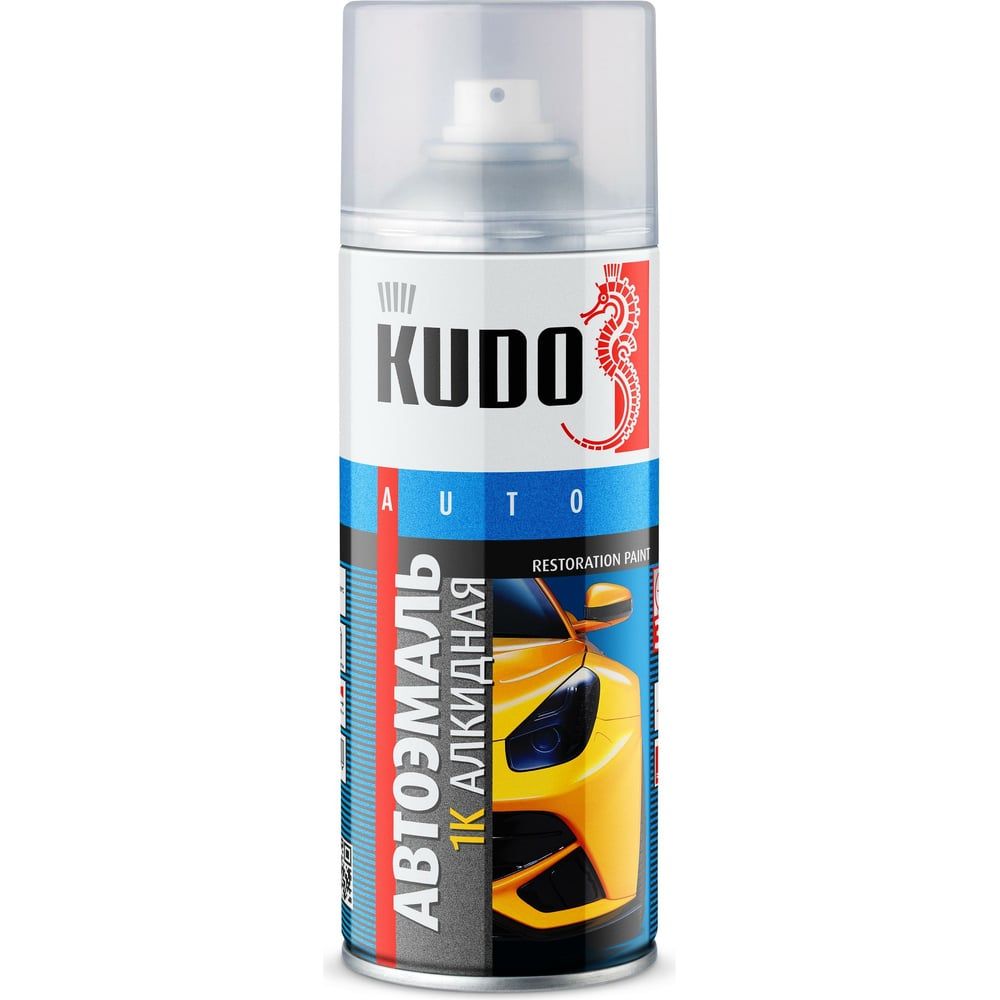 Автомобильная ремонтная эмаль KUDO краситель для обуви braus super color для кожи коньяк 25 мл