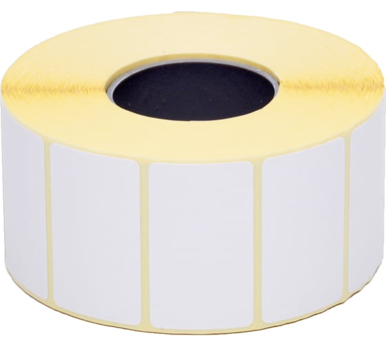 Изображение товара Термоэтикетки CACTUS Eco CS-TE43251000 сегмент 43x25 мм, самоклеящаяся, внешний диаметр рулона 80 мм, диаметр втулки 40 мм, 1000 шт./рул бел 1549695